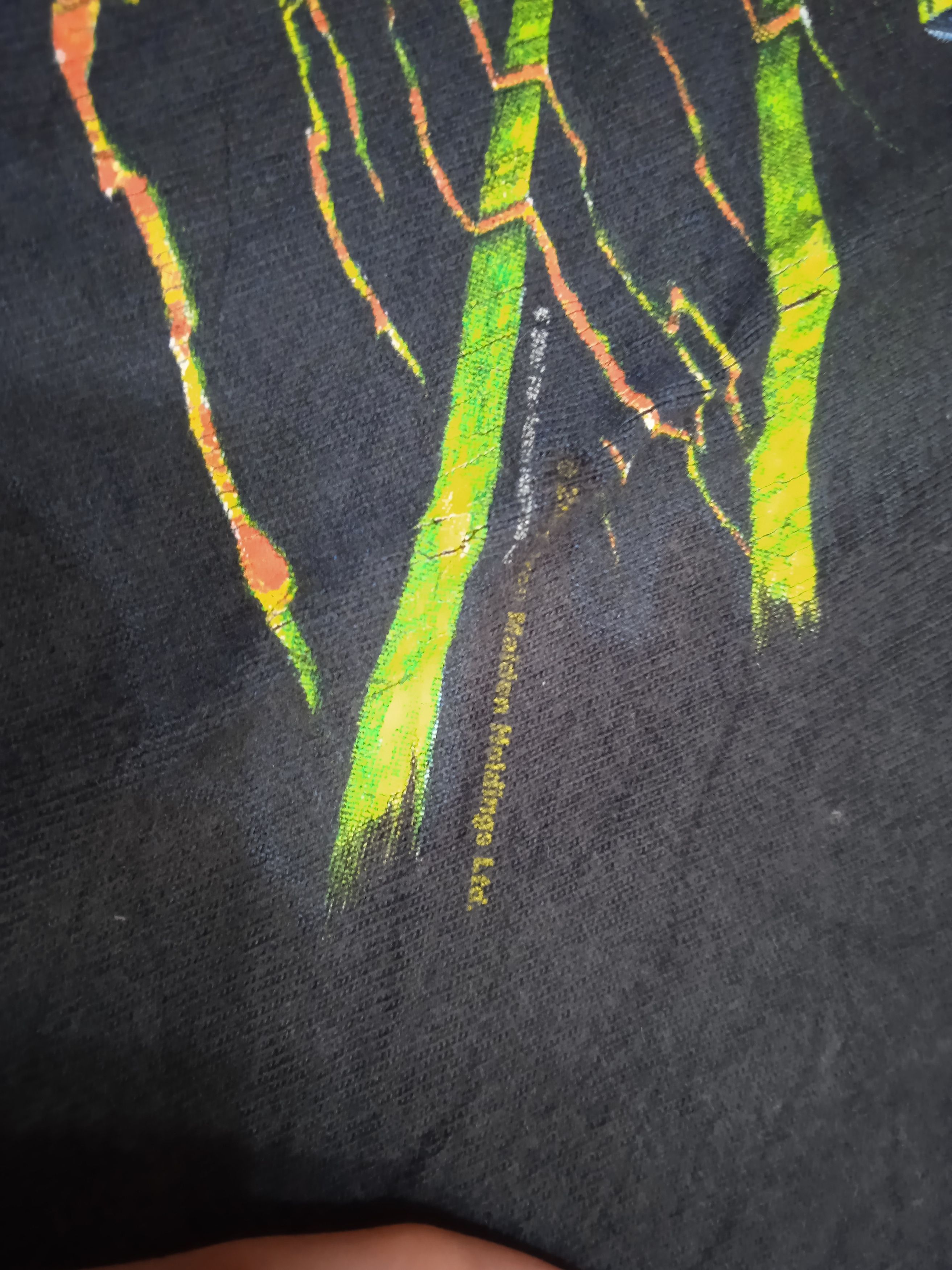 Other Vintage 00s Iron Maiden T-Shirt Distressed Size US L / EU 52-54 / 3 - 3 Thumbnail
