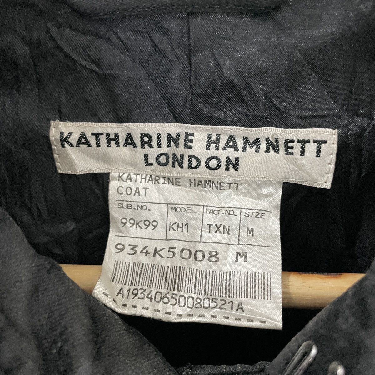 Katharine Hamnett London Vintage Katharine Hamnett London Trench Coat Jacket Size L / US 10 / IT 46 - 5 Thumbnail