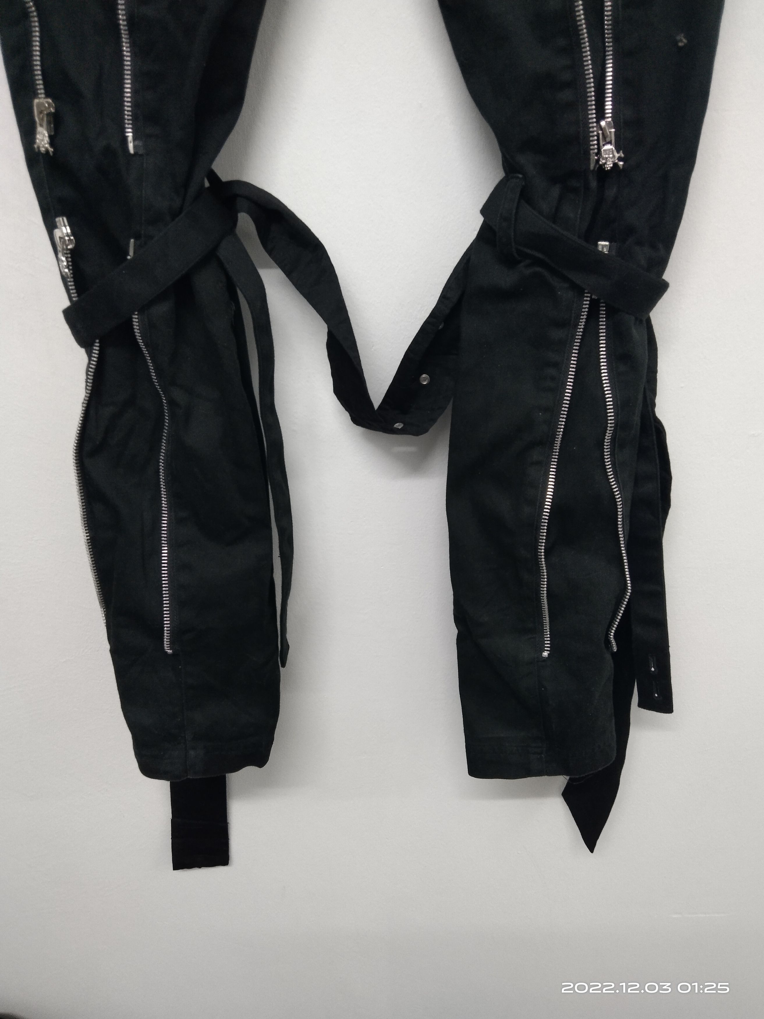 Japanese Brand BONDAGE ZIPPER MAD PUNK Size US 29 - 7 Thumbnail
