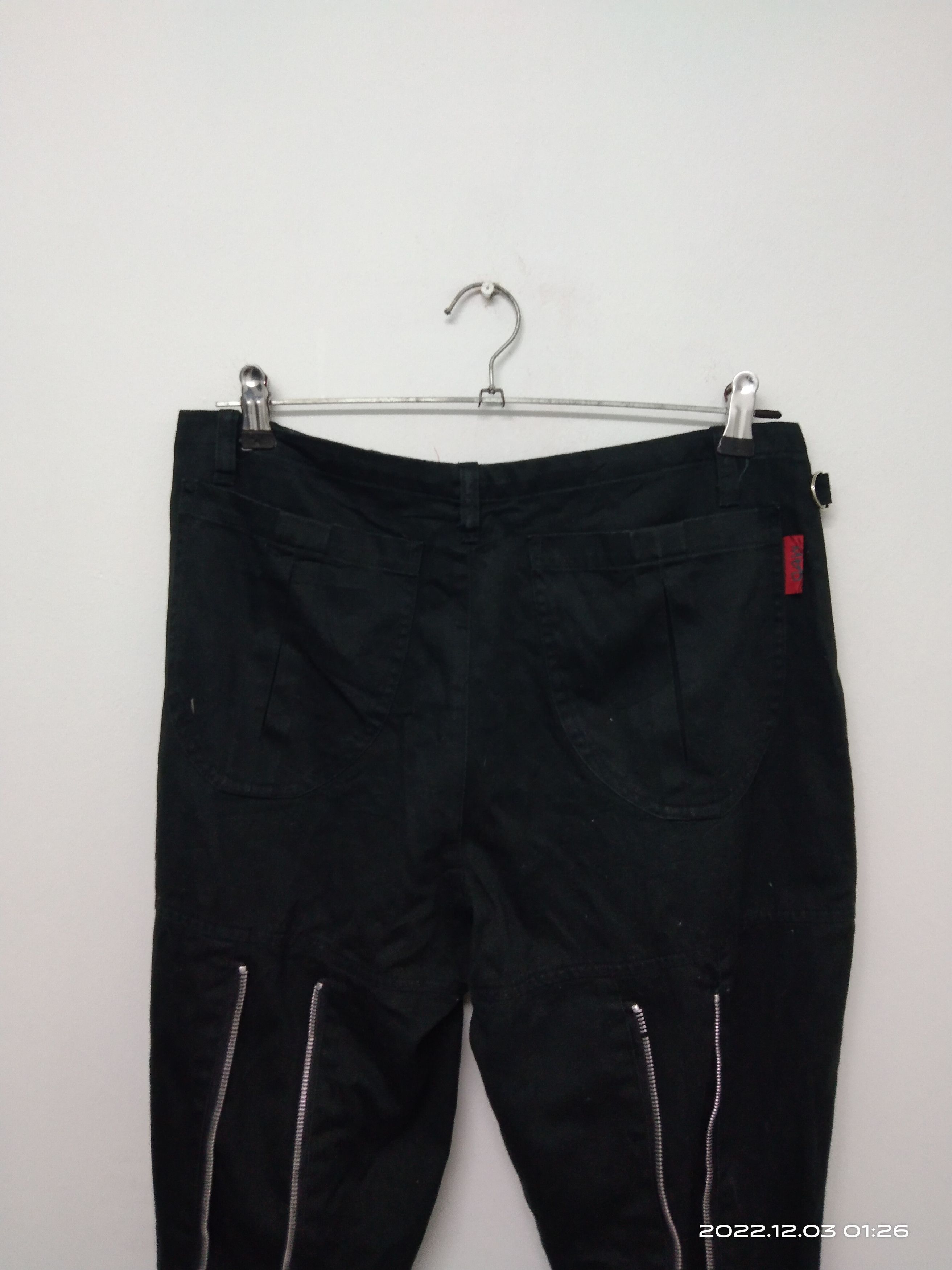 Japanese Brand BONDAGE ZIPPER MAD PUNK Size US 29 - 5 Thumbnail
