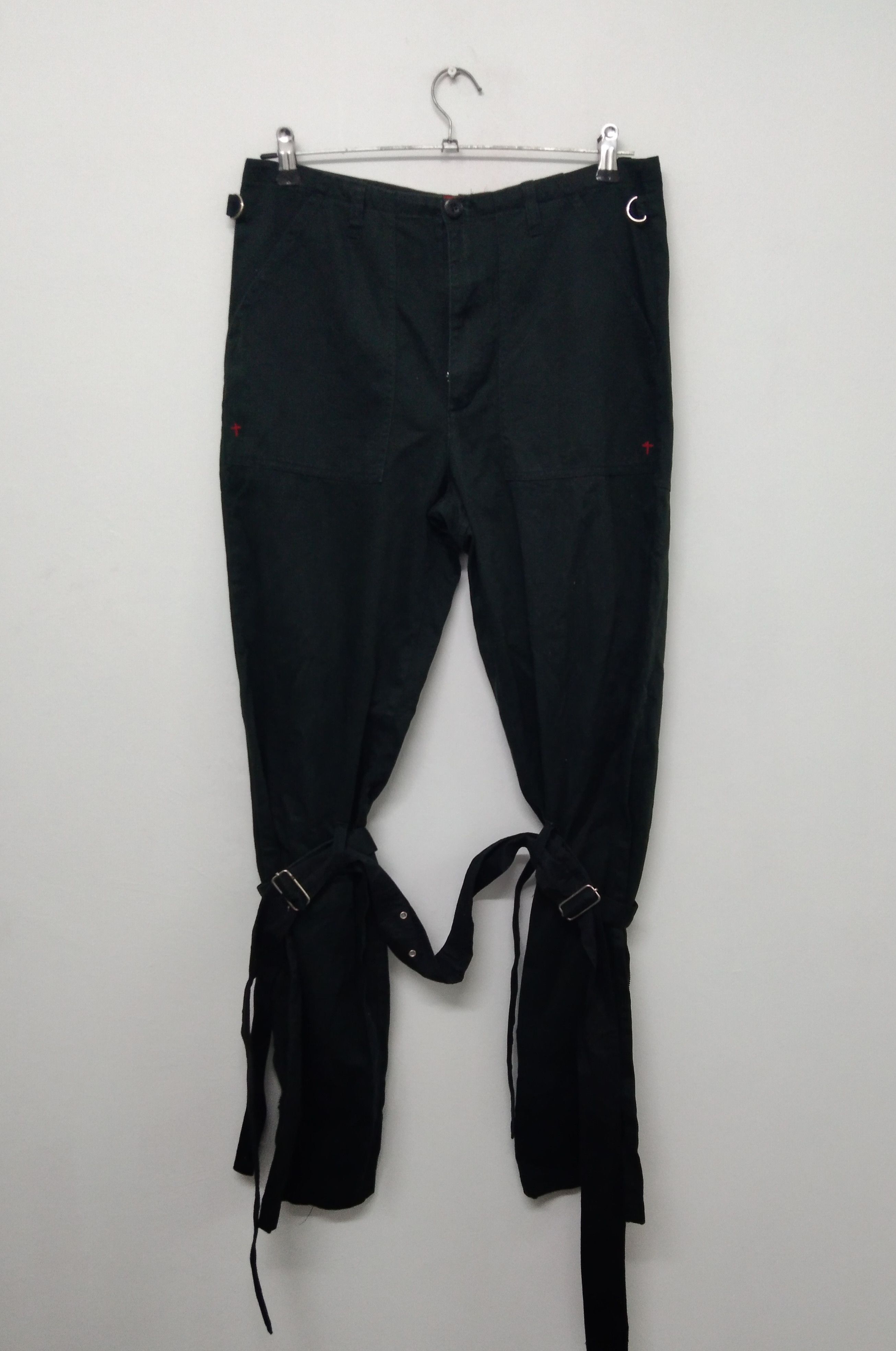 Japanese Brand BONDAGE ZIPPER MAD PUNK Size US 29 - 2 Thumbnail