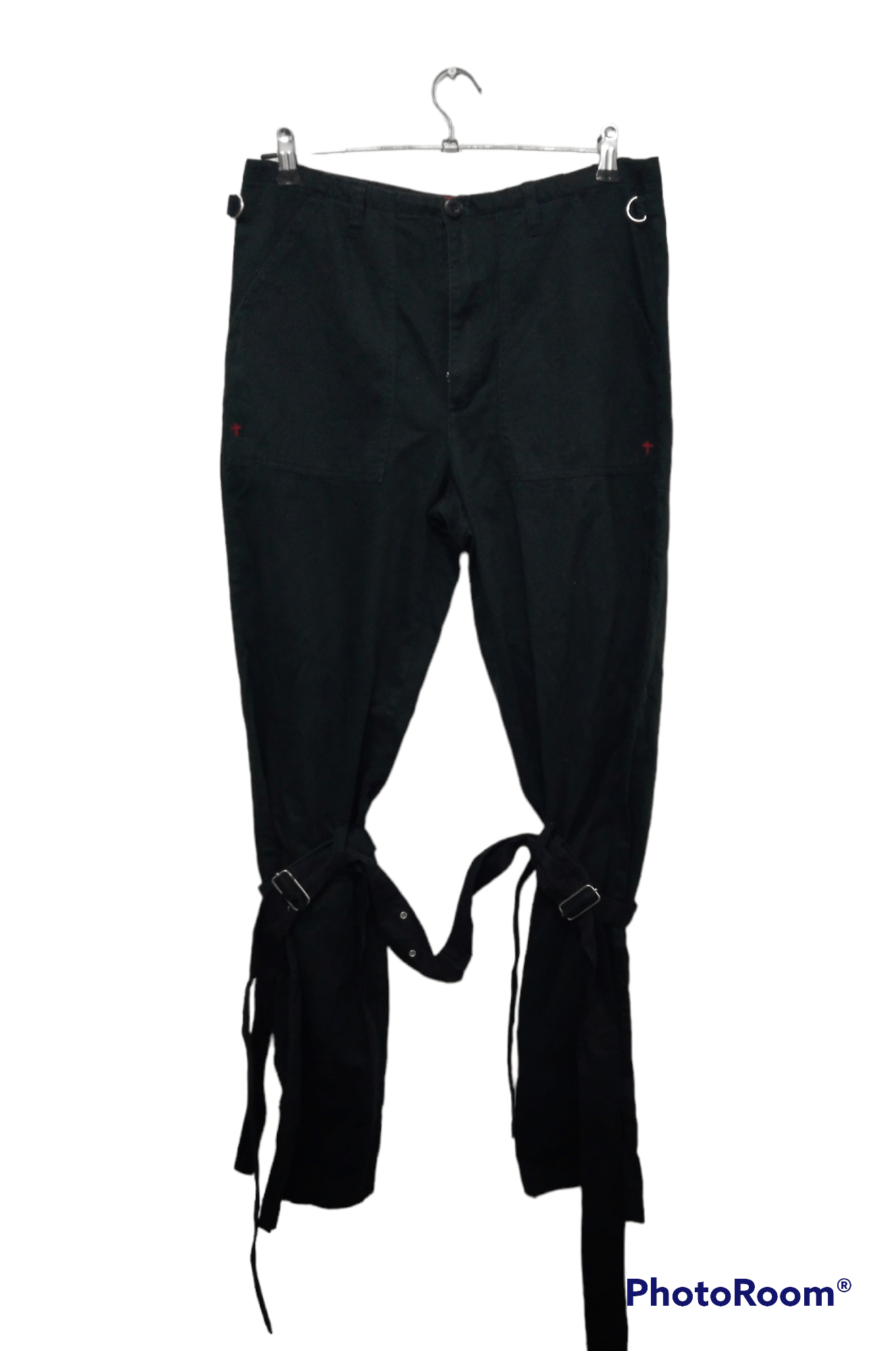 Japanese Brand BONDAGE ZIPPER MAD PUNK Size US 29 - 1 Thumbnail