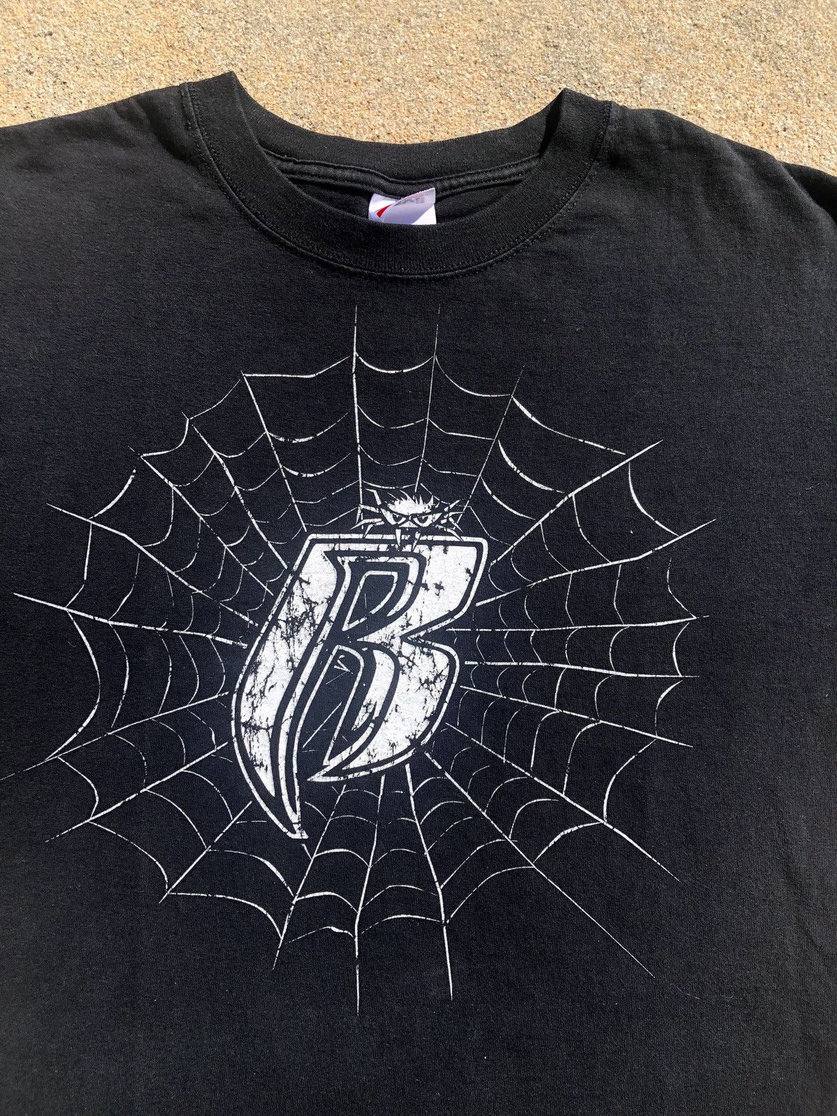 Vintage 2000’s Ruff Ryders Spider Web Logo Vintage Rap Band Tee 90’s ...