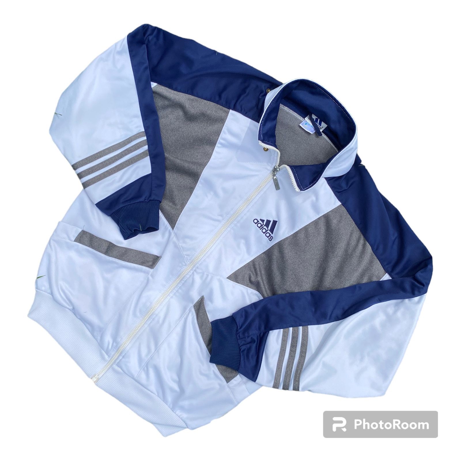 Adidas vintage boxy trackjacket 90's