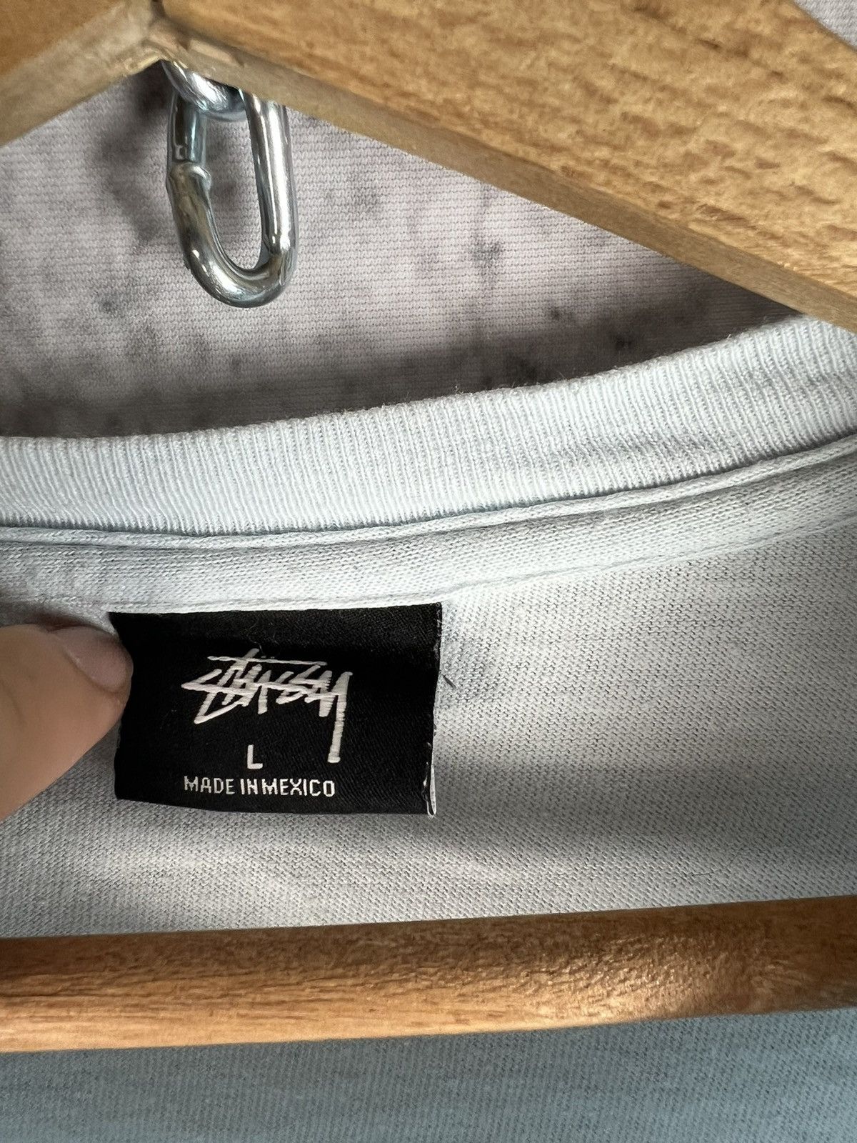 Stussy Stussy jamaica no problem long sleeve shirt Size US L / EU 52-54 / 3 - 4 Thumbnail