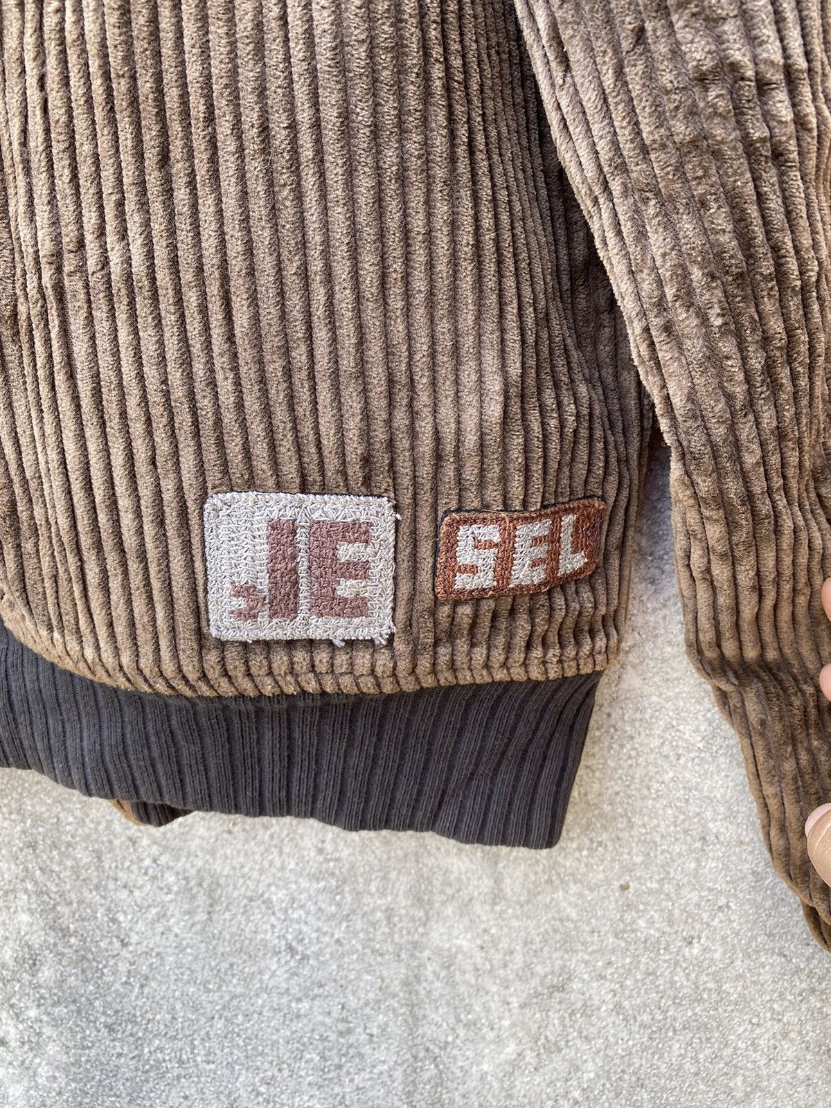 Diesel Vintage Diesel Bomber Jacket Corduroy Black Label Size US S / EU 44-46 / 1 - 7 Thumbnail