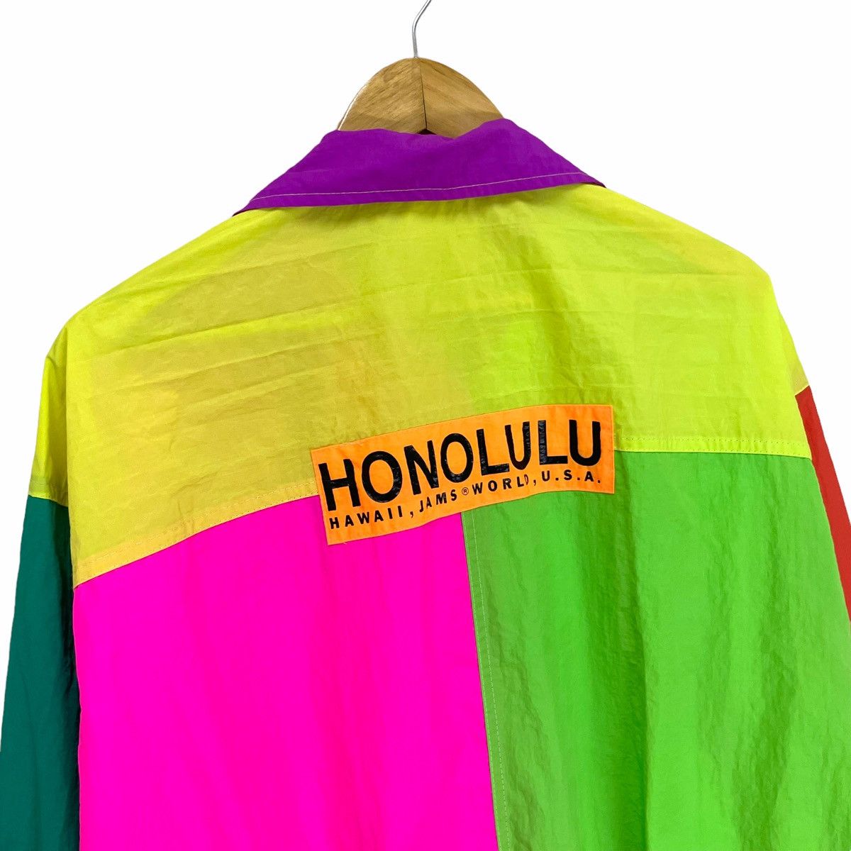 Jams World × Vintage 💥 Vintage Surf Lines Jams World Honolulu Hawaii USA Jacket Size US M / EU 48-50 / 2 - 10 Thumbnail