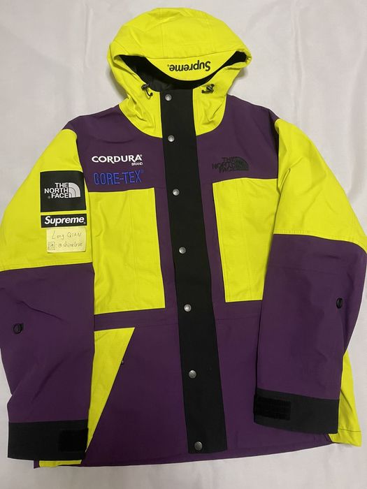 Supreme Supreme tnf north face expedition Jacket sulphur colorway