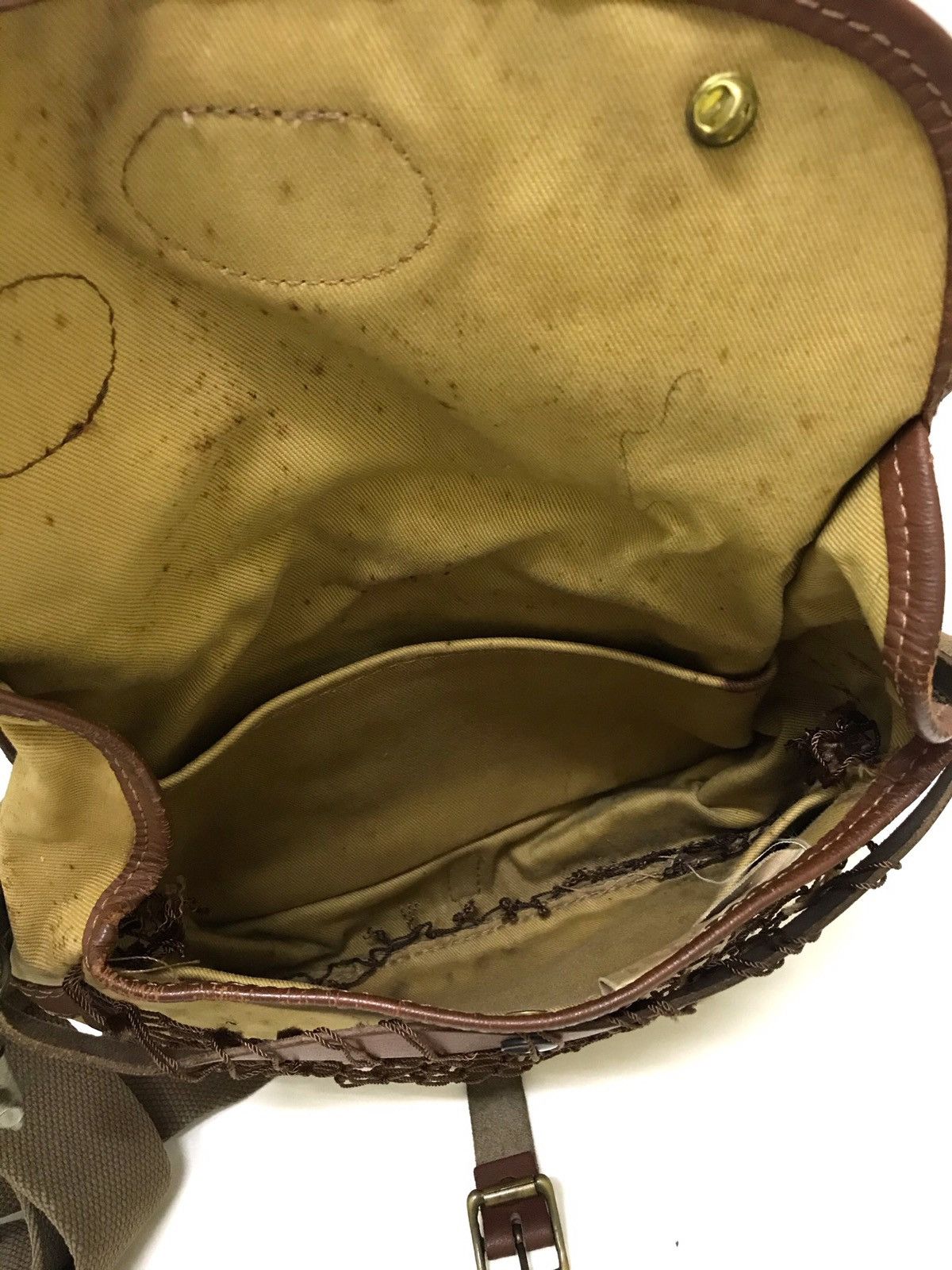 Barbour Rare Barbour Hunting Bag Sling Bag Cotton Canvas 8🟩 Size ONE SIZE - 8 Thumbnail
