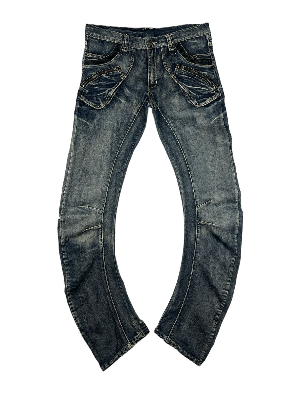 PPFM PPFM ‘Custom Performance” J-Shaped Denim Size US 35 - 1 Thumbnail