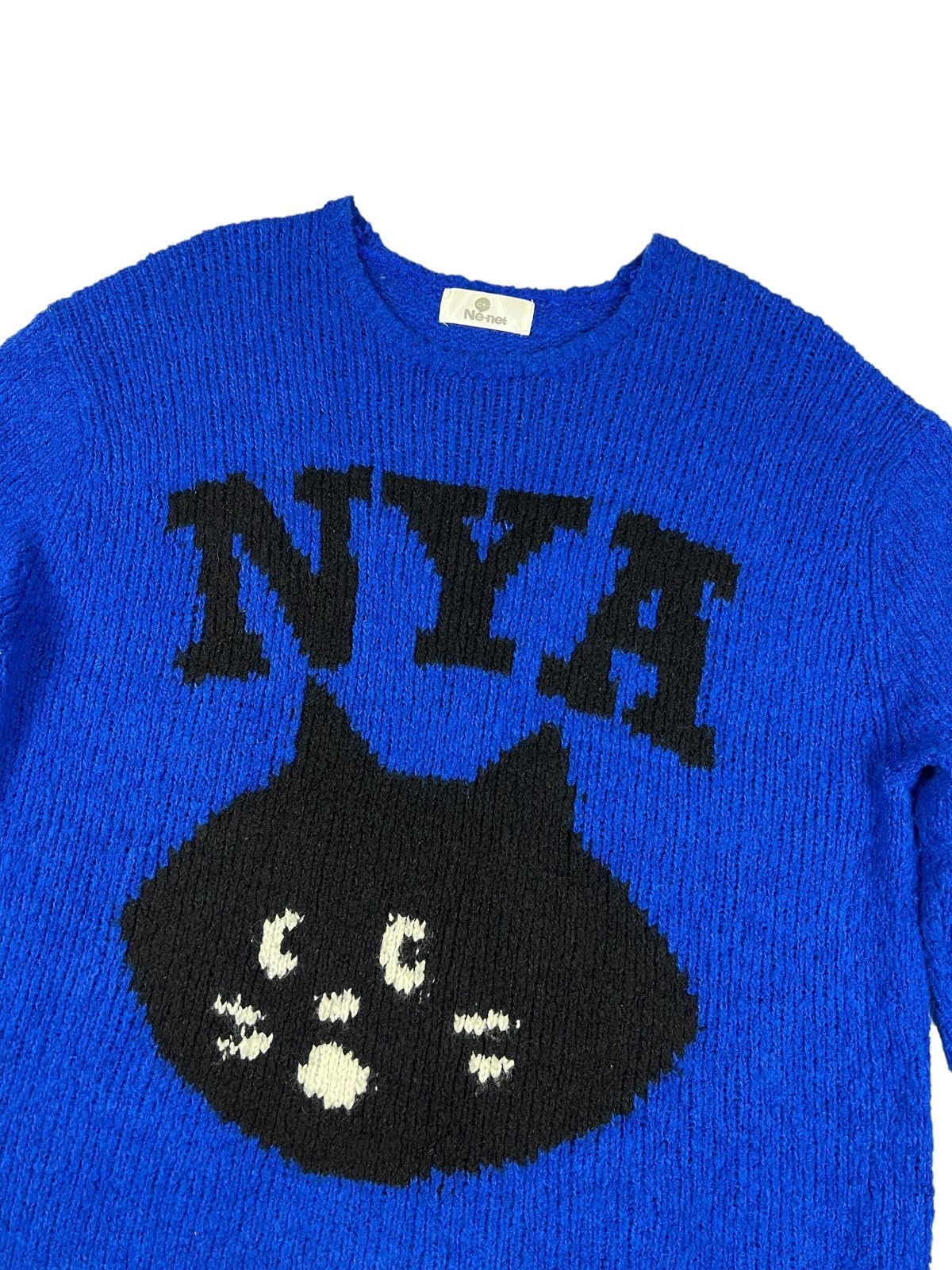 Ne-Net Ne-Net Multi Fabric Knit Sweater Size US XL / EU 56 / 4 - 3 Thumbnail