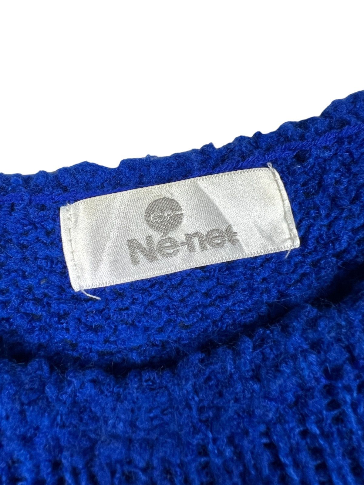 Ne-Net Ne-Net Multi Fabric Knit Sweater Size US XL / EU 56 / 4 - 9 Thumbnail
