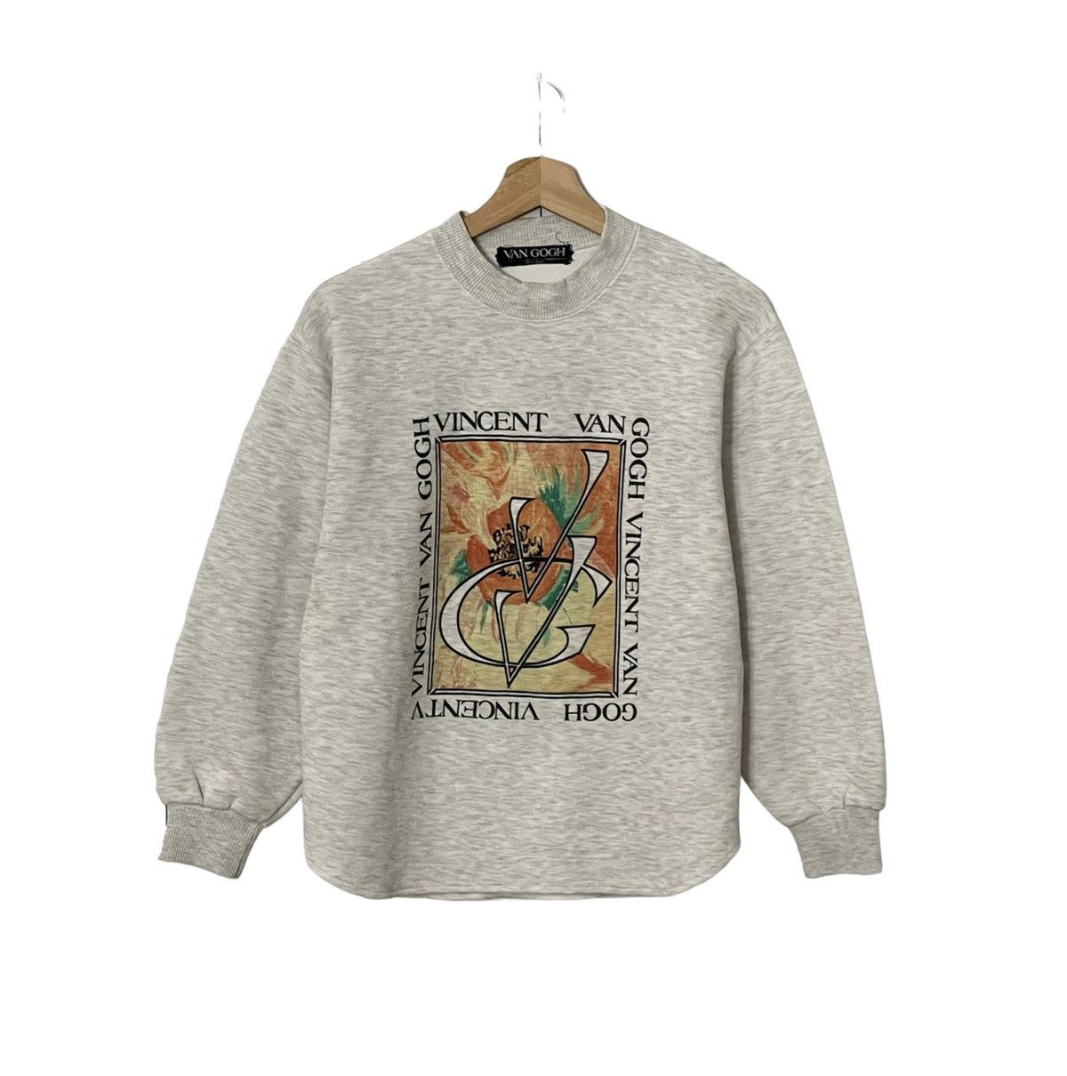 Japanese Brand × Vintage Vintage Van Gogh Hallowen Design Big Logo Sweatshirt Size US XS / EU 42 / 0 - 1 Thumbnail