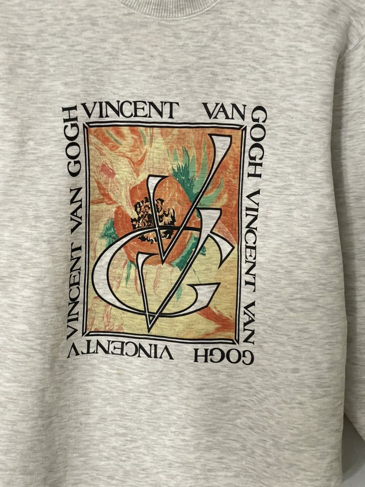 Japanese Brand × Vintage Vintage Van Gogh Hallowen Design Big Logo Sweatshirt Size US XS / EU 42 / 0 - 2 Thumbnail