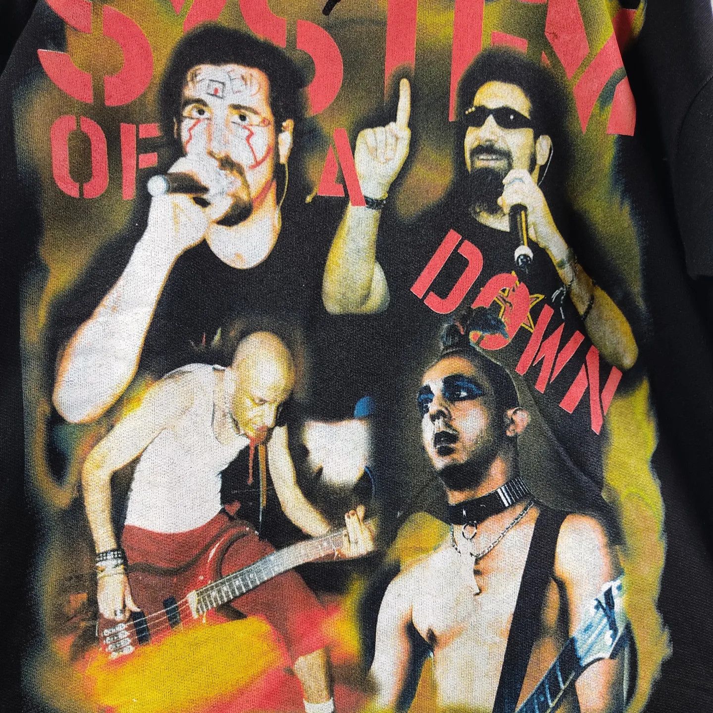 Band Tees × Vintage 2001 System of a Down Toxicity Hoodie Size US M / EU 48-50 / 2 - 3 Thumbnail