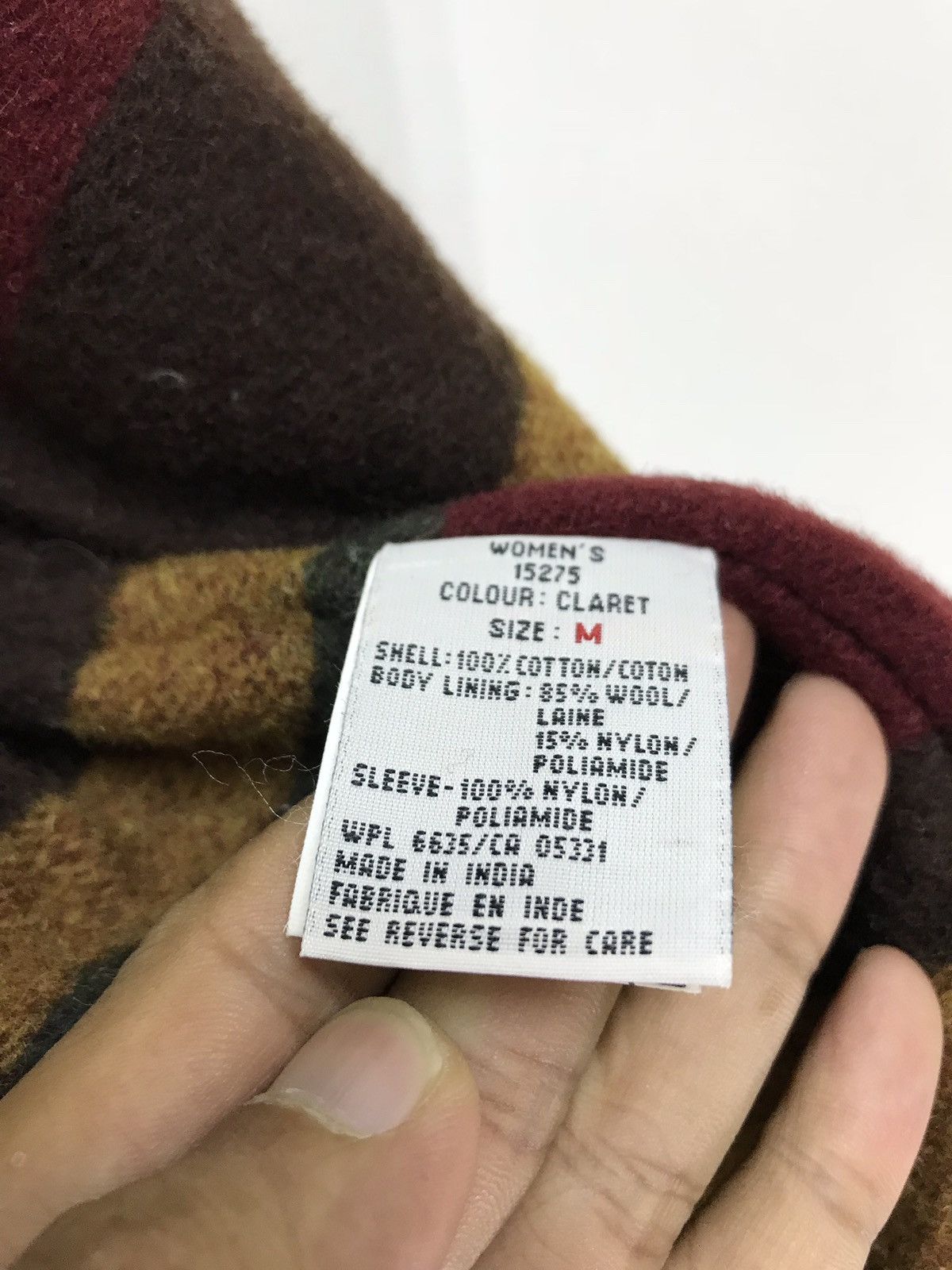 Woolrich Woolen Mills John Rich and Bross Woolrich Hunting Wool Blanket 6🟩2 Size US M / EU 48-50 / 2 - 10 Thumbnail
