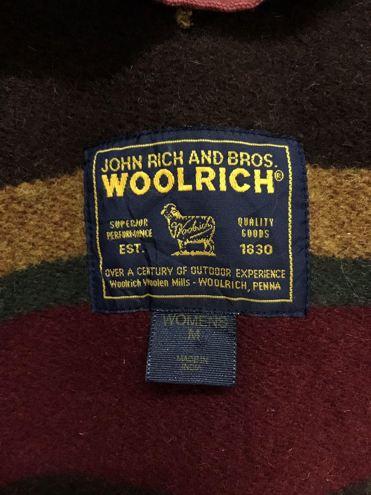 Woolrich Woolen Mills John Rich and Bross Woolrich Hunting Wool Blanket 6🟩2 Size US M / EU 48-50 / 2 - 9 Thumbnail