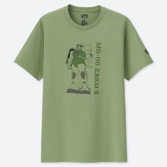 Japanese Brand Uniqlo / Shonen Jump Collab Gundam Zaku Tee Size US M / EU 48-50 / 2 - 1 Thumbnail