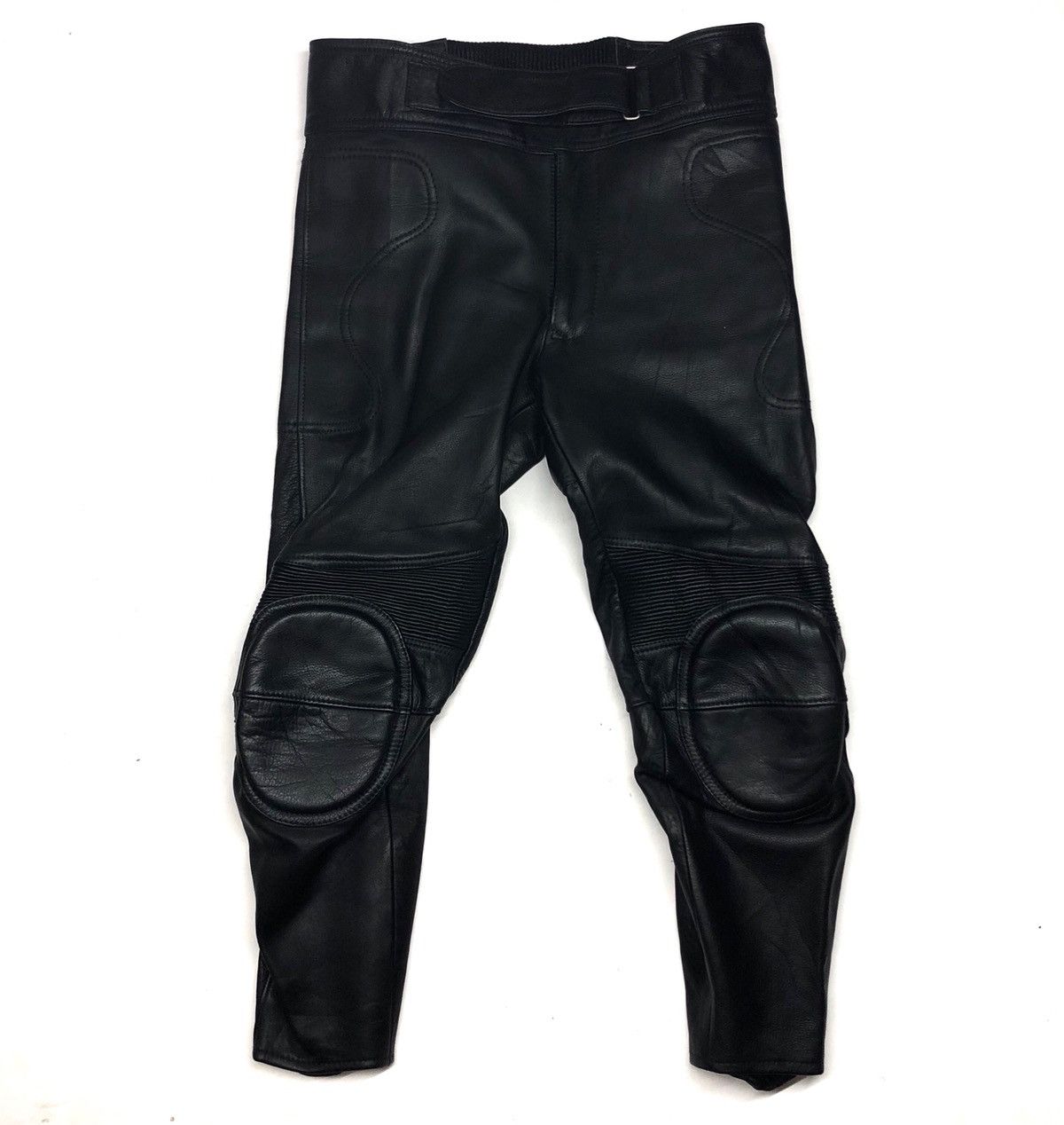 Designer Nankai Leather Wear Motorcycle Suit Trousers Pants Size US 30 / EU 46 - 1 Thumbnail