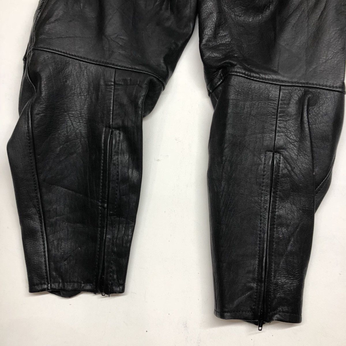 Designer Nankai Leather Wear Motorcycle Suit Trousers Pants Size US 30 / EU 46 - 3 Thumbnail
