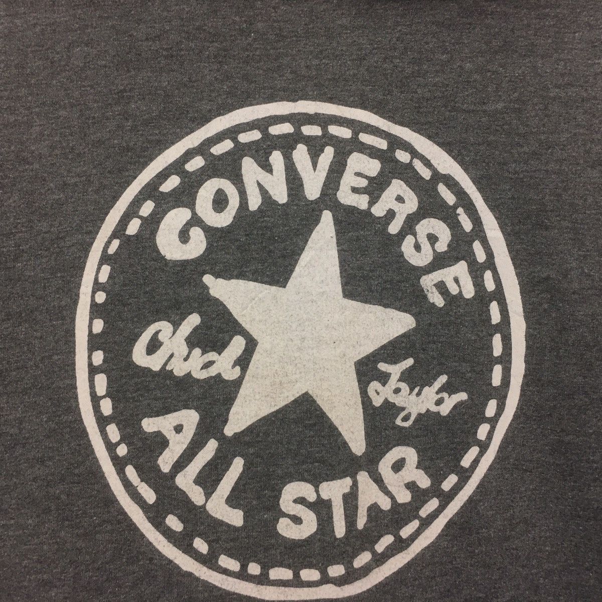 All Sport × Converse × Japanese Brand Vintage Converse All Star BigLogo Spellout Chuck taylor Size US S / EU 44-46 / 1 - 3 Thumbnail