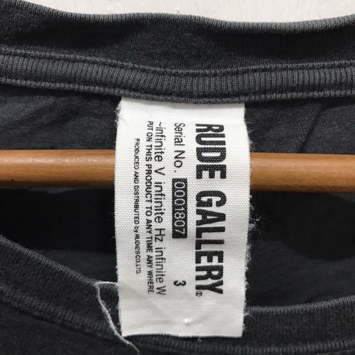 Band Tees × RUDE GALLERY Rude Gallery Tee Shirt Big Logo Rock Band Size US XS / EU 42 / 0 - 7 Thumbnail