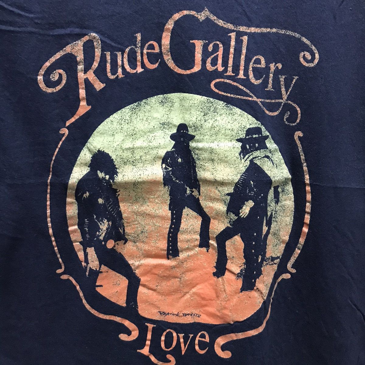Band Tees × RUDE GALLERY Rude Gallery Tee Shirt Big Logo Rock Band Size US XS / EU 42 / 0 - 3 Thumbnail