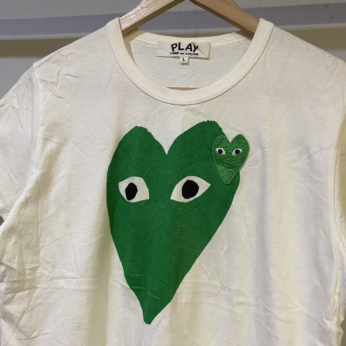 Comme des Garcons × Comme des Garcons Homme Plus × Comme des Garcons PLAY Comme Des Garcons Play Tee Size US XS / EU 42 / 0 - 3 Thumbnail