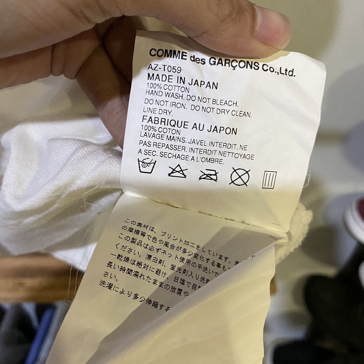 Comme des Garcons × Comme des Garcons Homme Plus × Comme des Garcons PLAY Comme Des Garcons Play Tee Size US XS / EU 42 / 0 - 7 Thumbnail