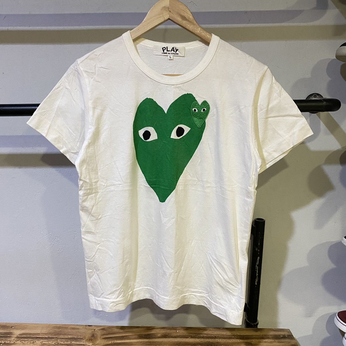 Comme des Garcons × Comme des Garcons Homme Plus × Comme des Garcons PLAY Comme Des Garcons Play Tee Size US XS / EU 42 / 0 - 1 Thumbnail