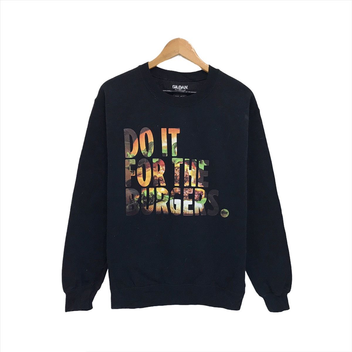Gildan Do It For The Burgers 🍔 Sweatshirt CrewNeck Size US S / EU 44-46 / 1 - 1 Thumbnail