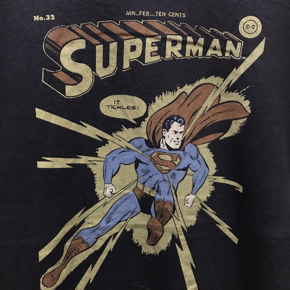 DC Comics × Warner Bros Superman Shirt Big Logo Superman Size US S / EU 44-46 / 1 - 3 Thumbnail