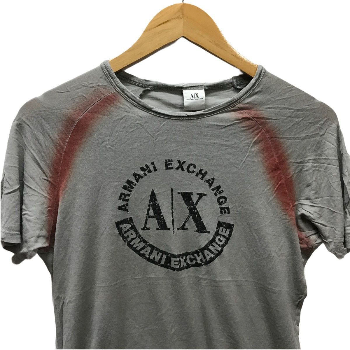 Armani × Armani Exchange Vintage Armani Exchange Shirt Big Logo A/X Size US XS / EU 42 / 0 - 2 Thumbnail