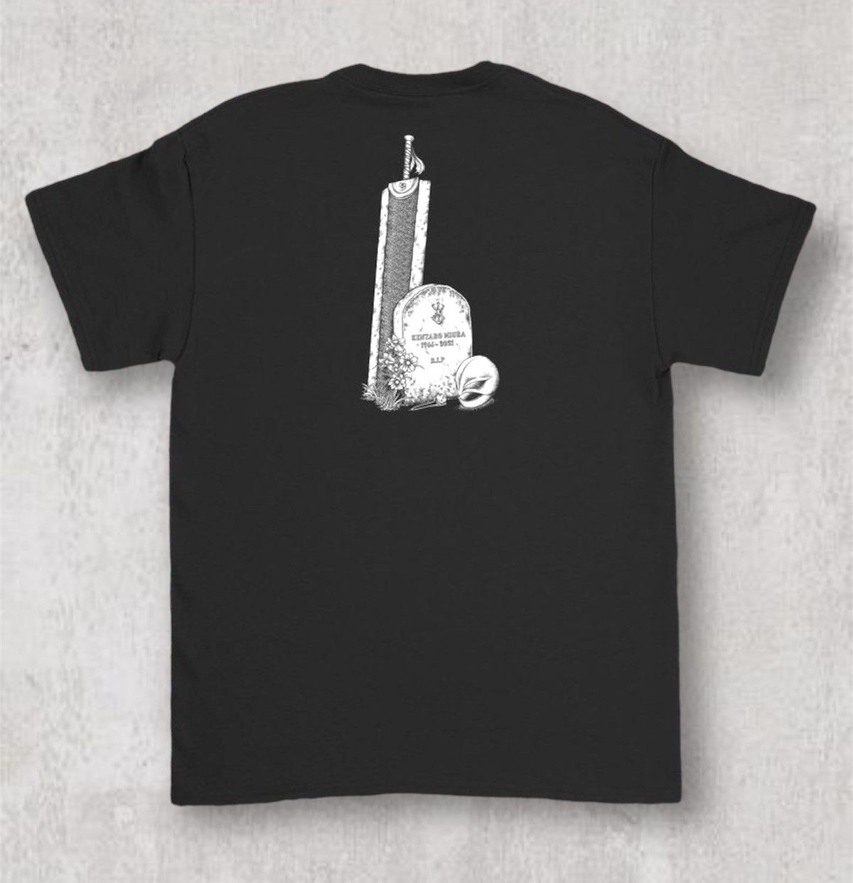 Anime × Japanese Brand Berserk The Black Swordsman Party Tees Size US L / EU 52-54 / 3 - 5 Thumbnail