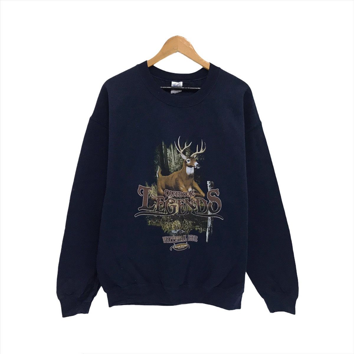 Urban Outfitters Lost Creek Sweatshirt Outdoor Lagends Whitetall Deer Size US L / EU 52-54 / 3 - 1 Thumbnail