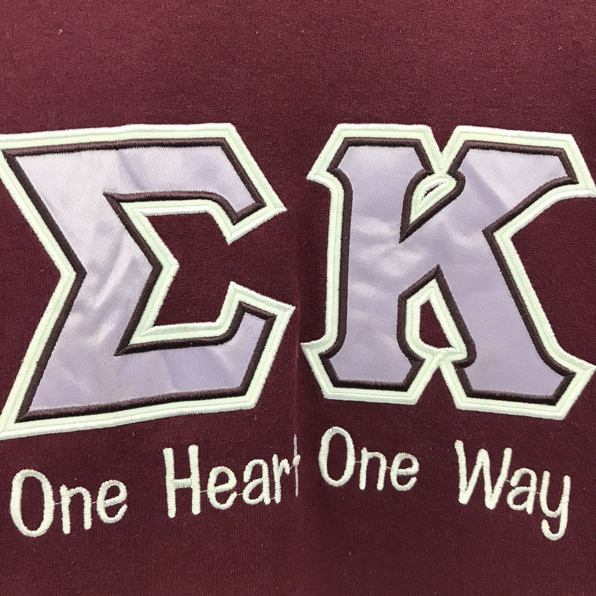 Other Vintage Sigma Kappa Sweatshirt Big Logo Sigma Kappa Size US S / EU 44-46 / 1 - 4 Thumbnail