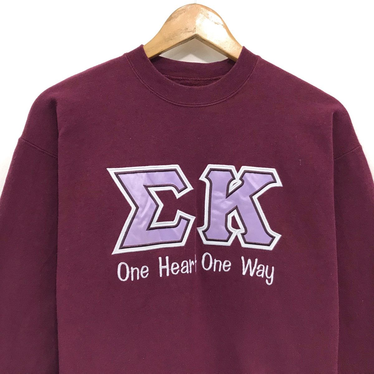 Other Vintage Sigma Kappa Sweatshirt Big Logo Sigma Kappa Size US S / EU 44-46 / 1 - 2 Thumbnail