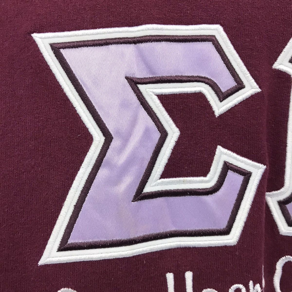 Other Vintage Sigma Kappa Sweatshirt Big Logo Sigma Kappa Size US S / EU 44-46 / 1 - 5 Thumbnail
