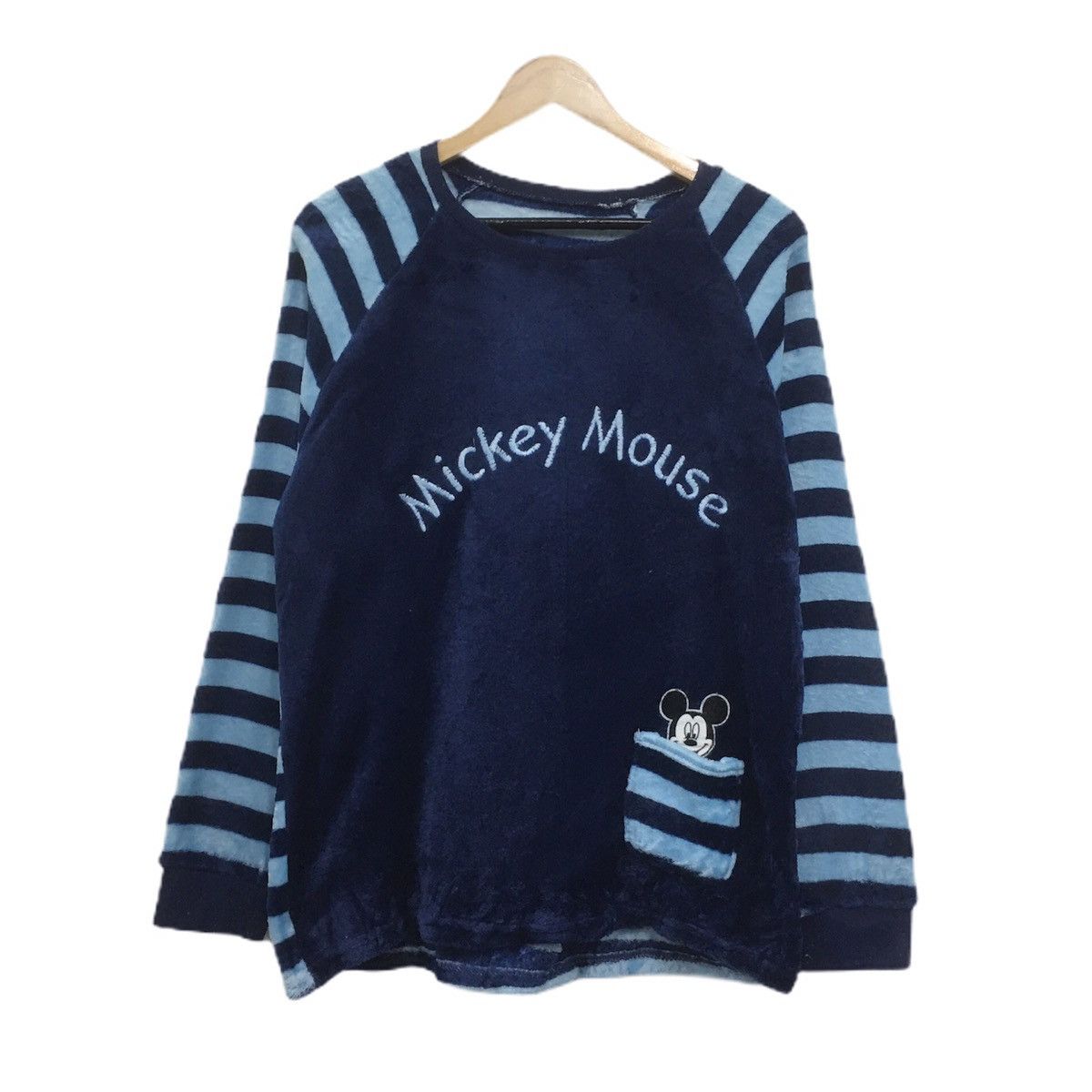 Cartoon Network × Disney × Mickey Mouse Mickey Mouse Sweatshirt Crewneck Logo Mickey Stripes Design Size US M / EU 48-50 / 2 - 1 Thumbnail
