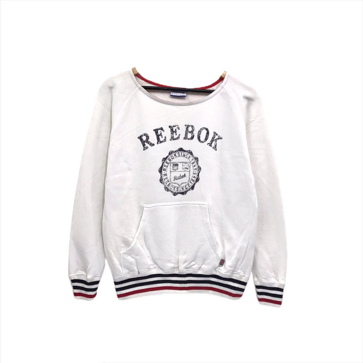 Reebok REEBOK Sweatshirt Crewneck Big Logo Spellout Reebok Clasic Size US S / EU 44-46 / 1 - 1 Thumbnail