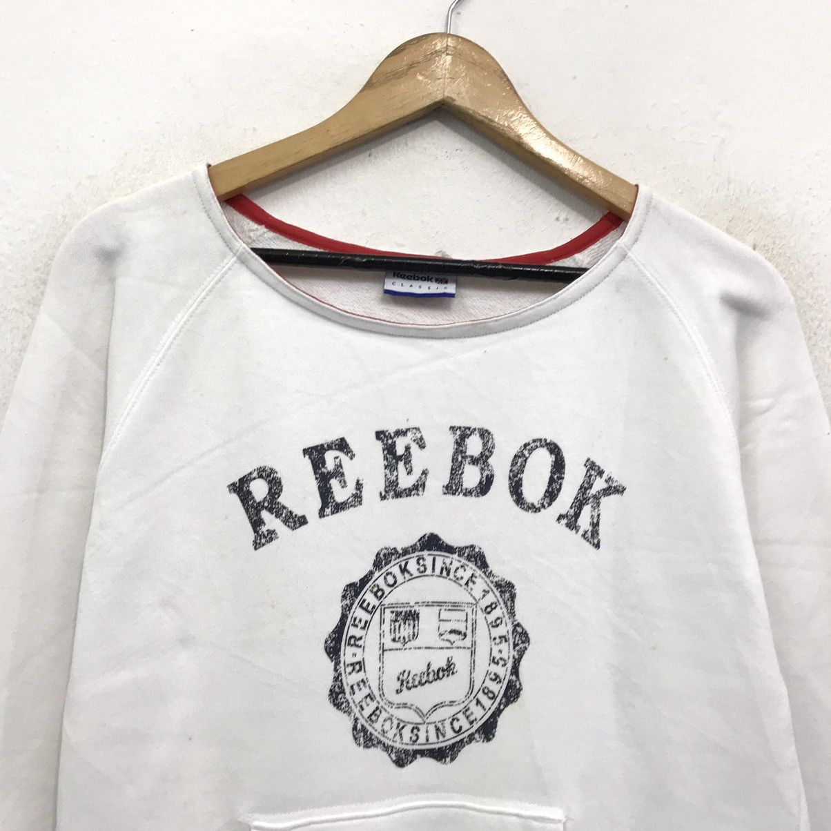 Reebok REEBOK Sweatshirt Crewneck Big Logo Spellout Reebok Clasic Size US S / EU 44-46 / 1 - 2 Thumbnail