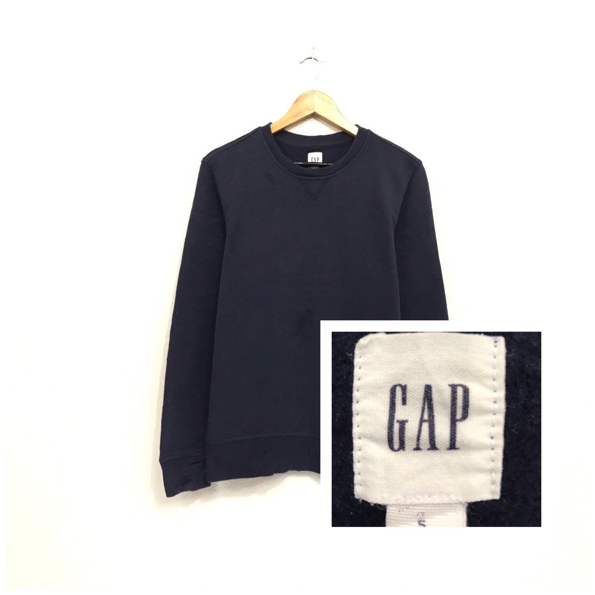 Gap × Japanese Brand Vintage Gap Plain Sweatshirt Size US M / EU 48-50 / 2 - 1 Thumbnail