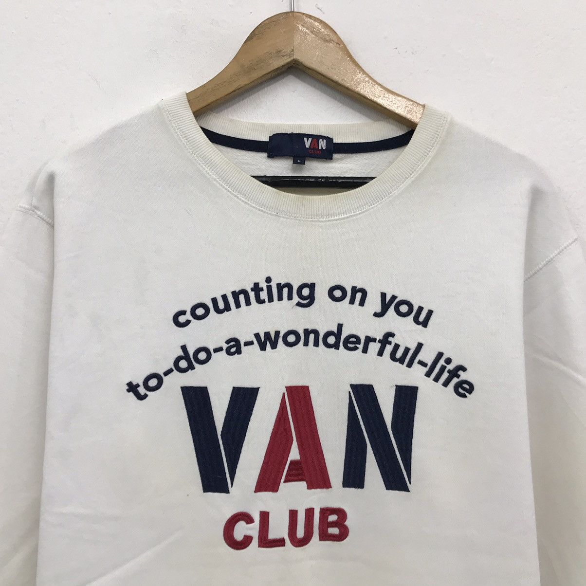 Van × Vintage Vintage Van Club Sweatshirt Size US M / EU 48-50 / 2 - 2 Thumbnail