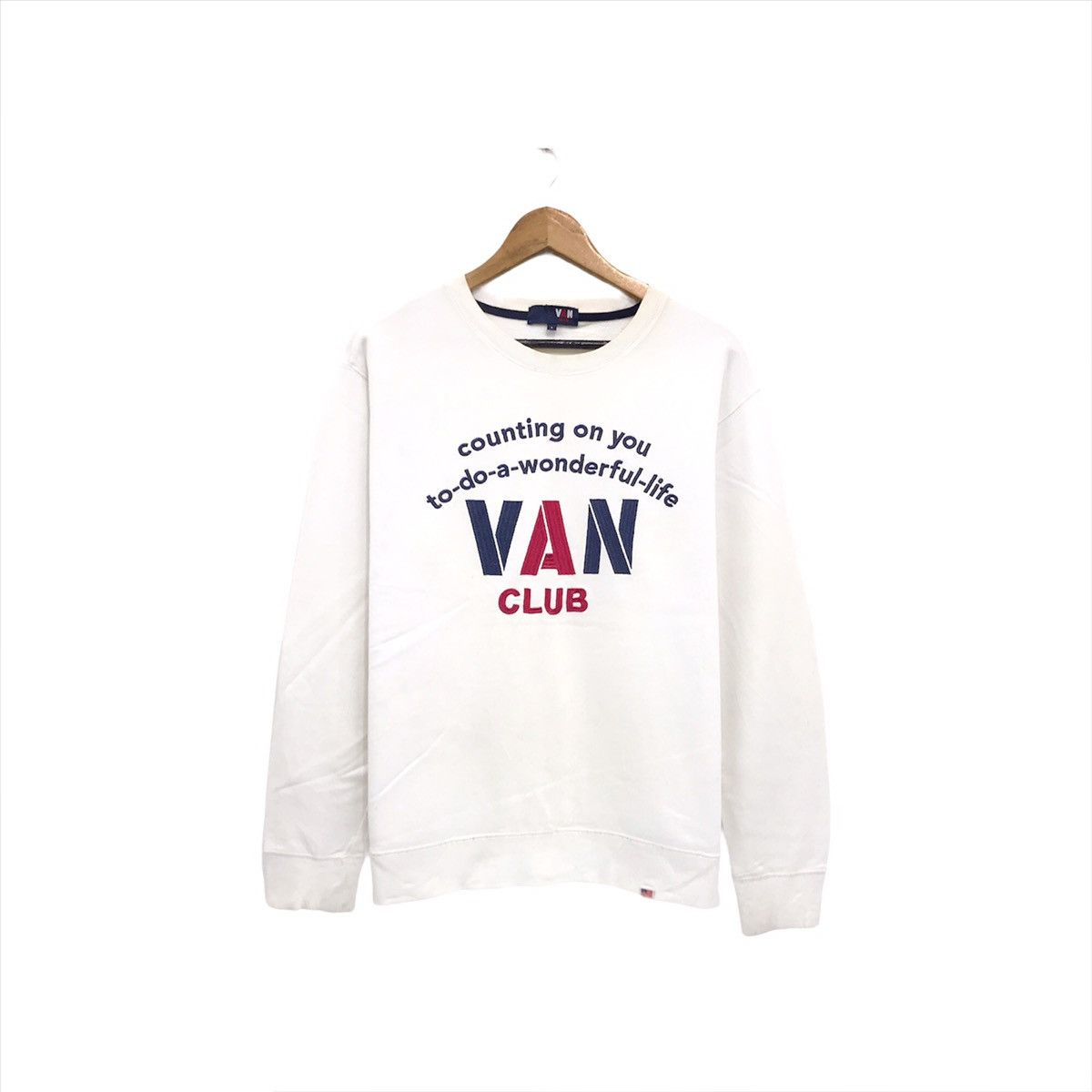 Van × Vintage Vintage Van Club Sweatshirt Size US M / EU 48-50 / 2 - 1 Thumbnail