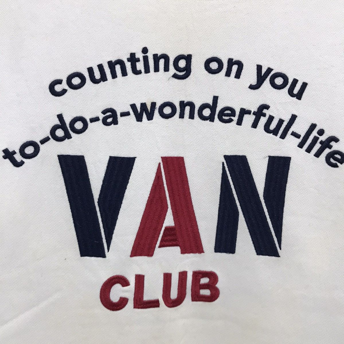 Van × Vintage Vintage Van Club Sweatshirt Size US M / EU 48-50 / 2 - 3 Thumbnail
