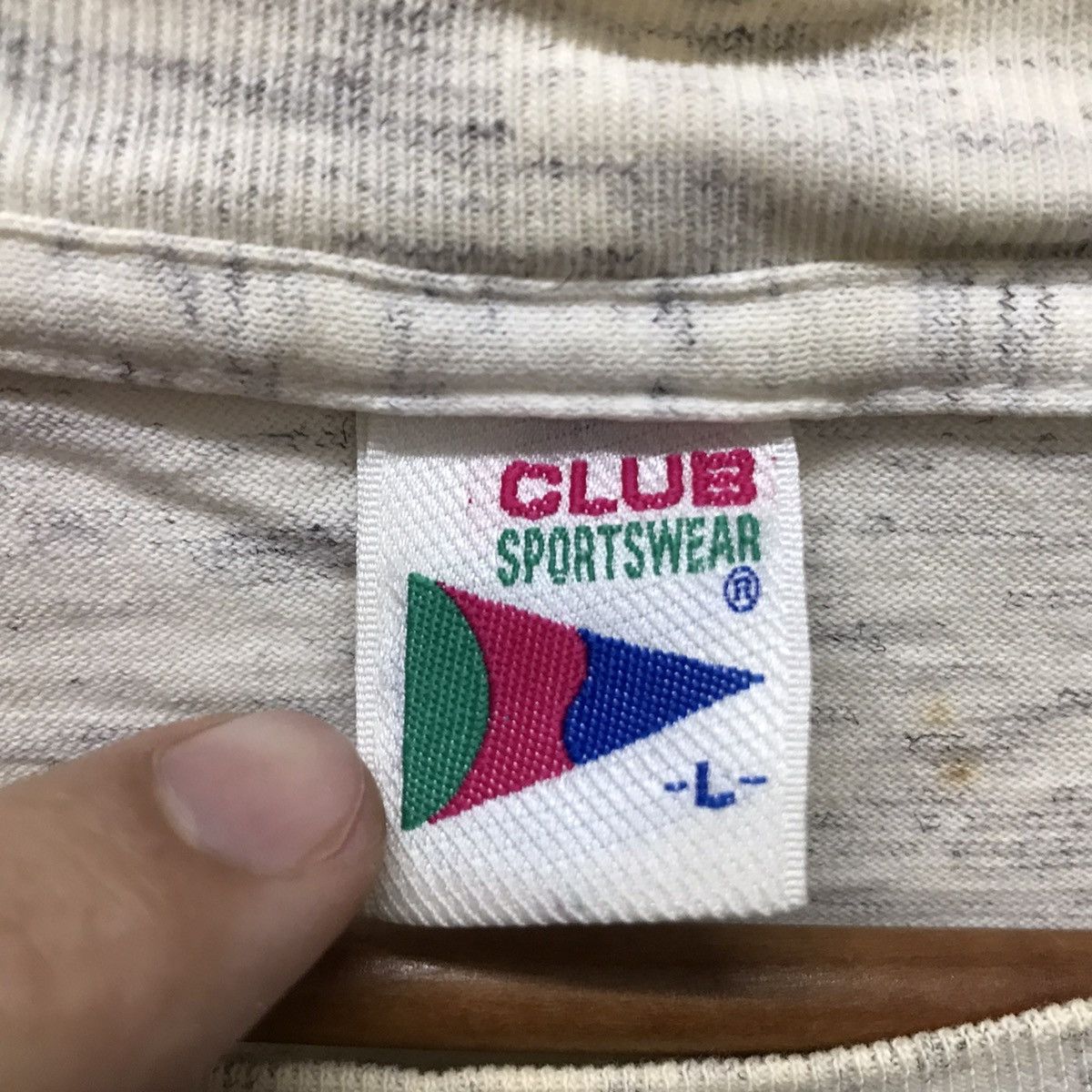 Other Vintage Club Sportswear Shirt Big Logo Club Sportswear Size US M / EU 48-50 / 2 - 11 Thumbnail