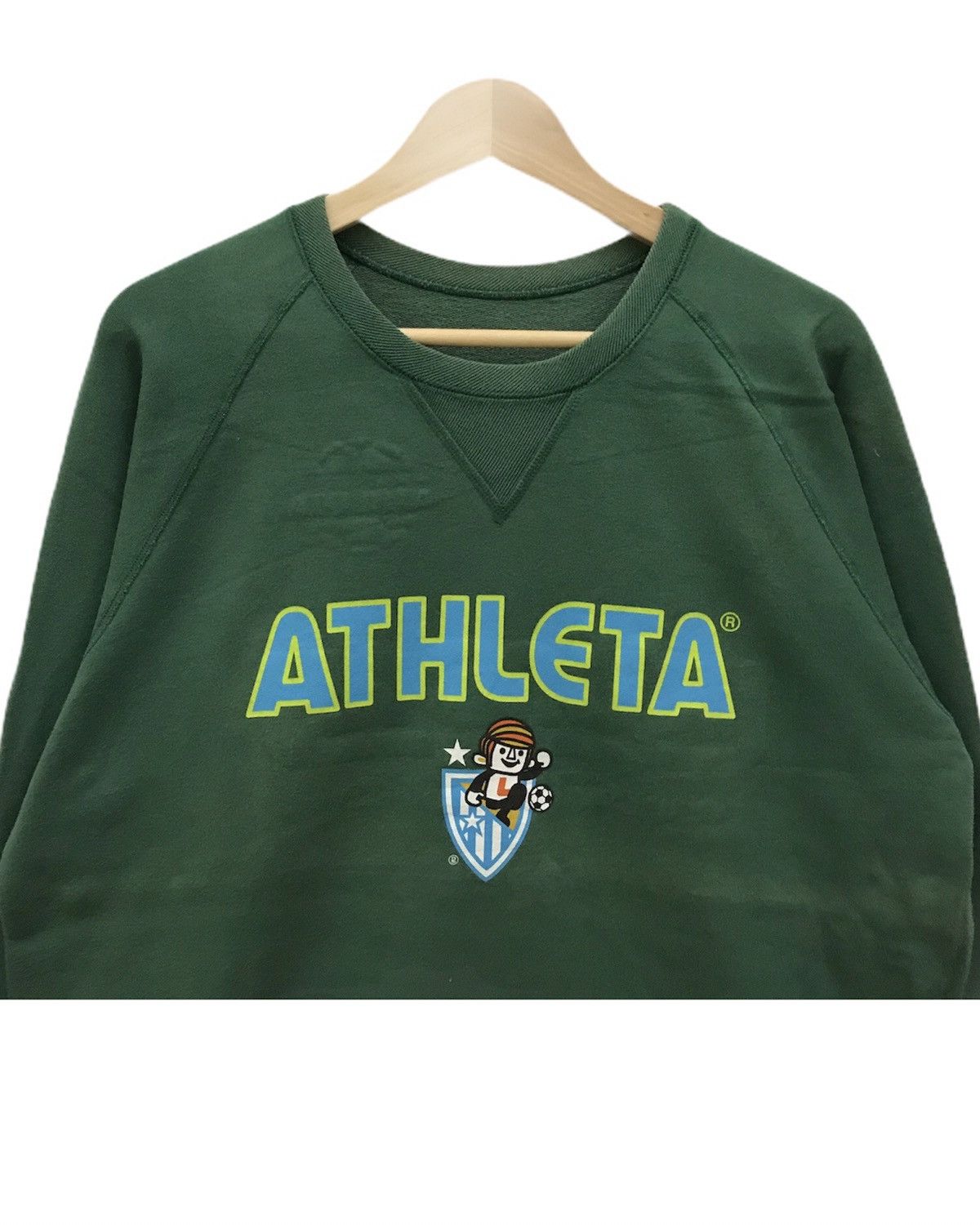 Japanese Brand × Vintage Laundy Football Club Athleta Reversible Sweatshirt Crewneck Size US M / EU 48-50 / 2 - 6 Thumbnail