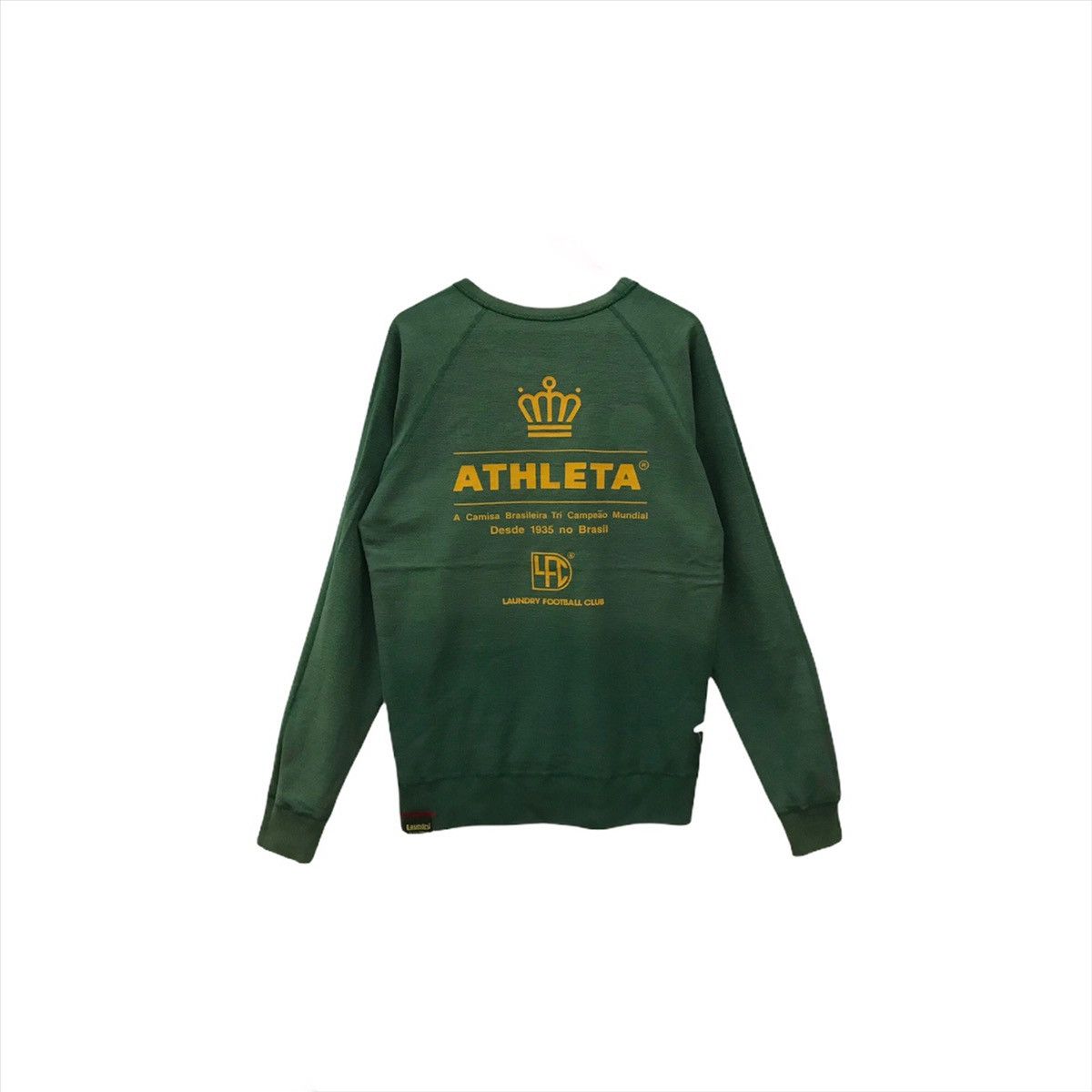 Japanese Brand × Vintage Laundy Football Club Athleta Reversible Sweatshirt Crewneck Size US M / EU 48-50 / 2 - 3 Thumbnail