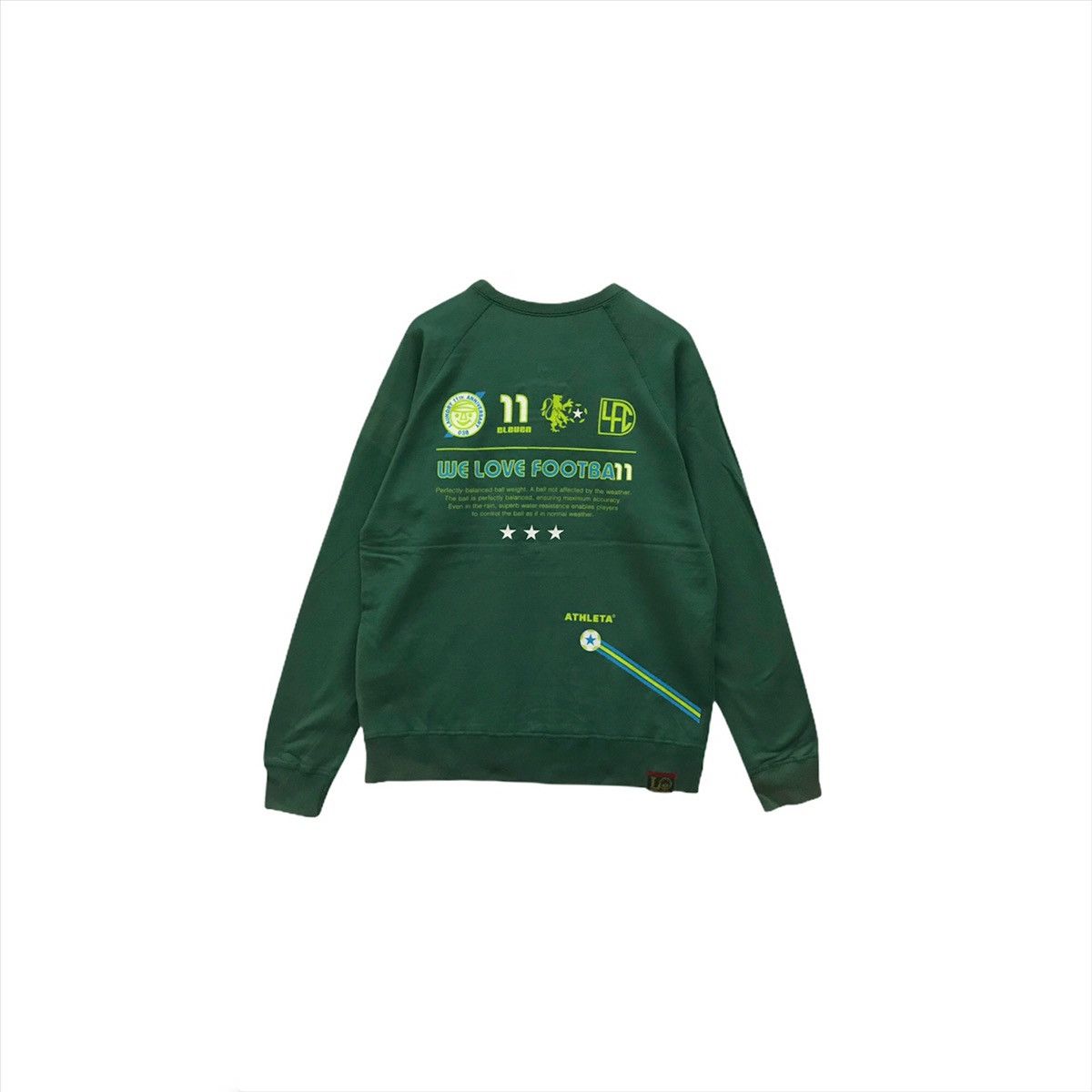 Japanese Brand × Vintage Laundy Football Club Athleta Reversible Sweatshirt Crewneck Size US M / EU 48-50 / 2 - 4 Thumbnail