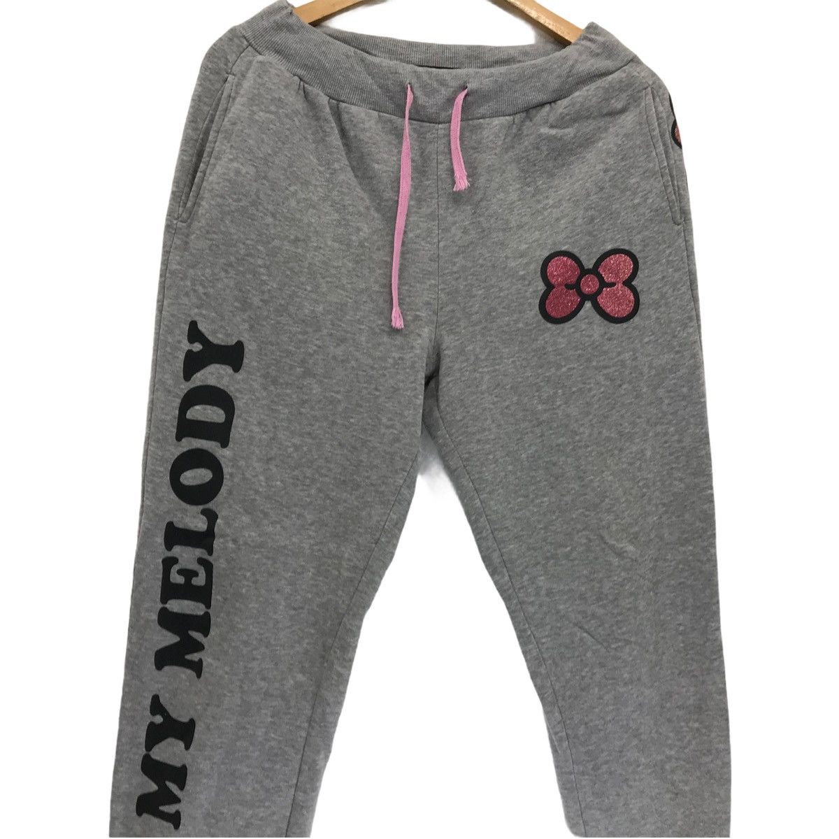Cartoon Network × Disney Vintage My Melody Sweatpants Size US 28 / EU 44 - 3 Thumbnail